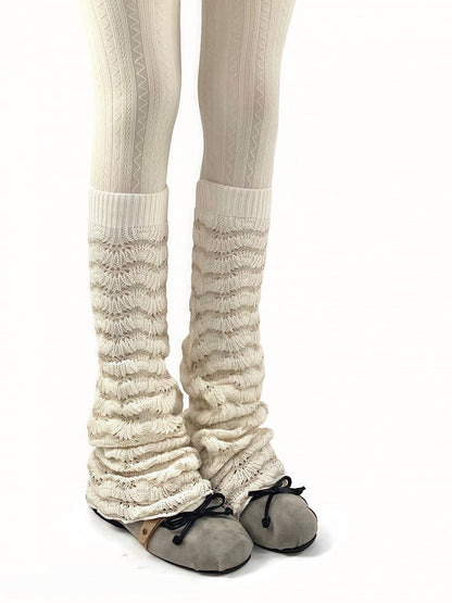 Colors Shimmer Warmers Leg Flared Water 3 Wave Thread