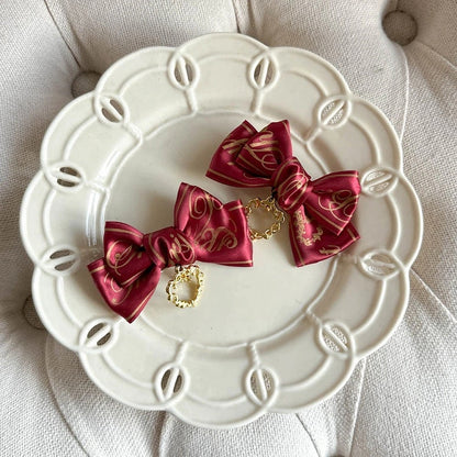 Sweet Lolita Bow Gloves - Decorative Wrist Cuffs in 9 Colors, Kawaii J-Fashion Accessory