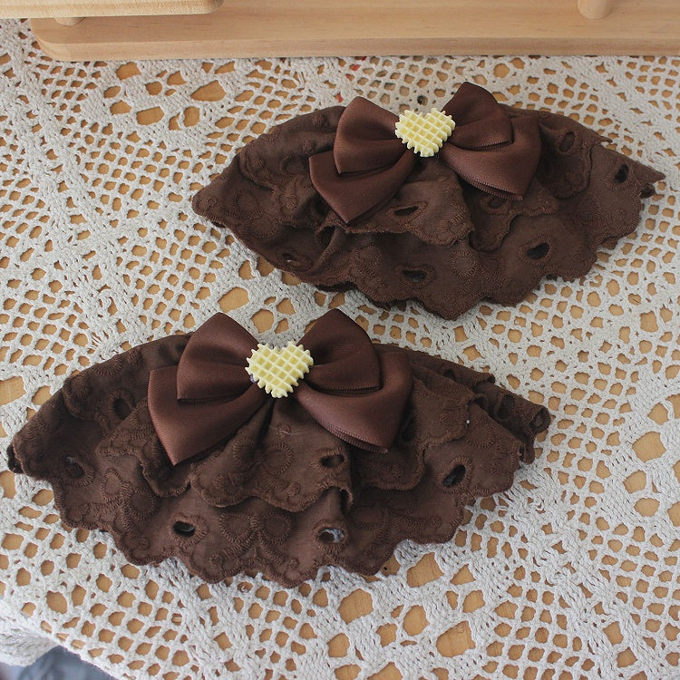 Honeycomb Heart Chocolate Cuffs Wrist