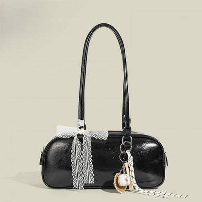 Decorated with Baguette Bag Lace Cute Bowknot 5 Colors