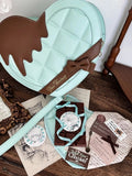PU with Heart-shaped Bowknot Ita Bag Green