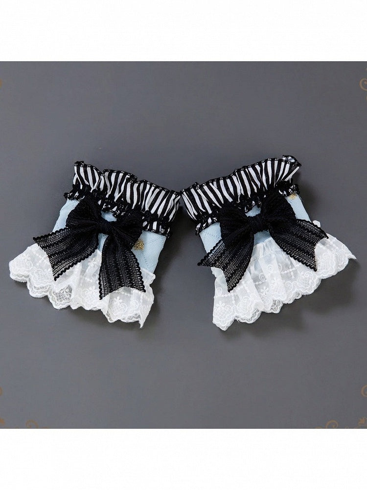 Blue Alice Vibes Lolita Playing Card Ribbon - Hinana Queena