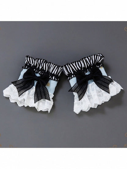 Blue Alice Vibes Lolita Playing Card Ribbon - Hinana Queena