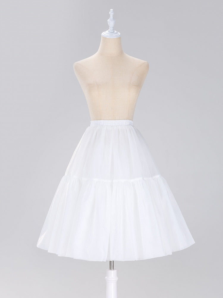 Three White Petticoat 60cm A-line Layers