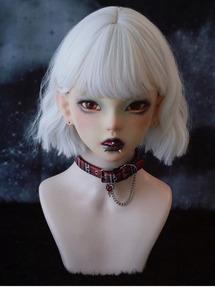 Dark Gothic Heart Accent Choker