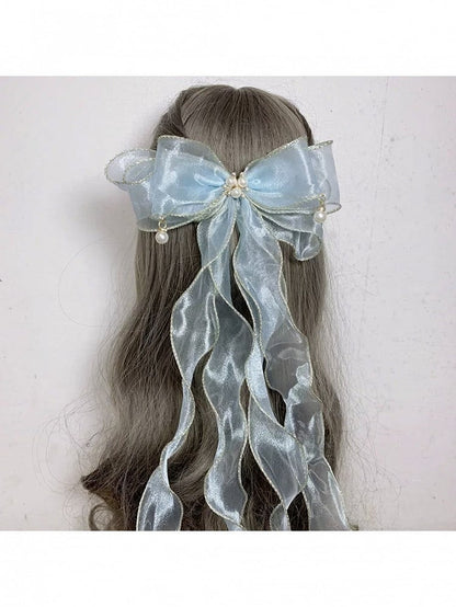 9-Color Lolita Style Hairclip Bow