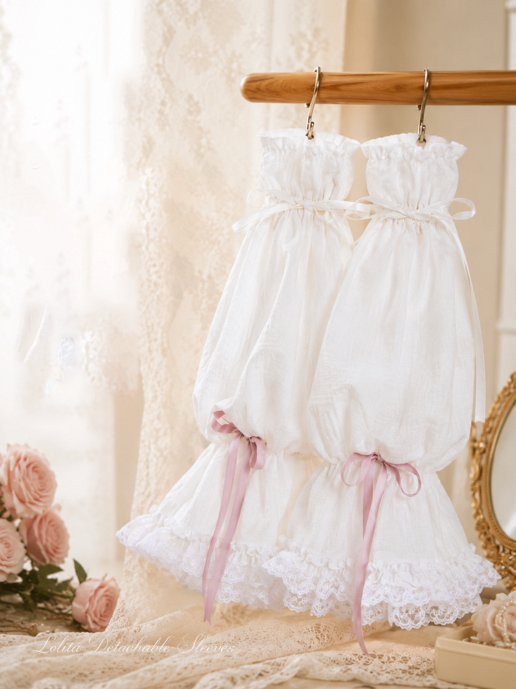 Beige Detachable Sleeves - Mirror Ragdoll