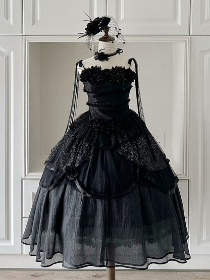 Flowers Accessory Black