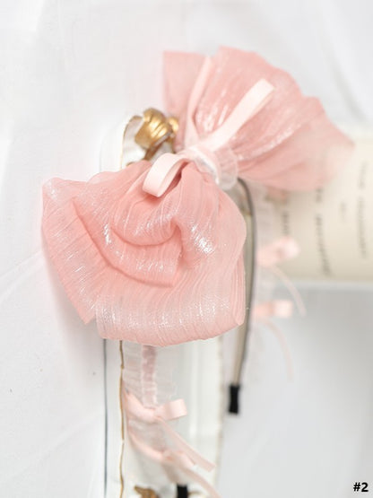 Lolita Big Options Sweet 2 Bow KC Pink