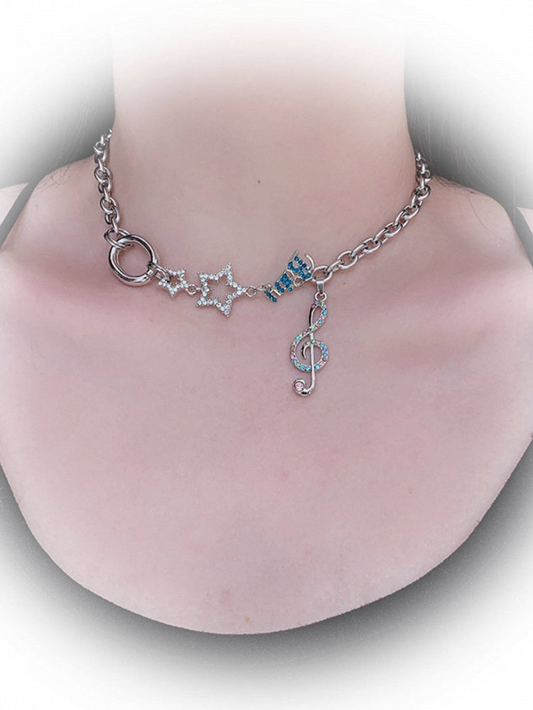 Silver Star Pendant Necklace - Kiwi Store
