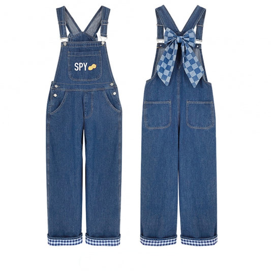 Inspired – Blaue Jeans mit Schleife hinten