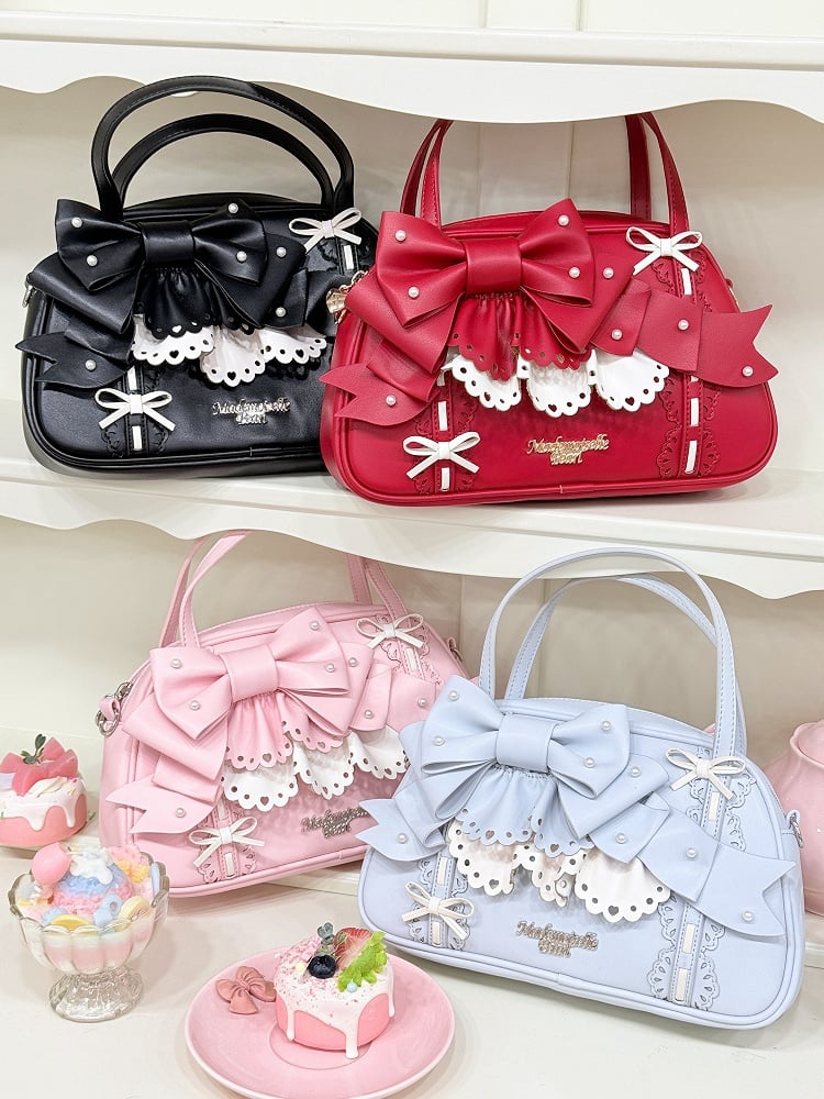 レッド ブラック バッグ ハンド ピンク ブルー /