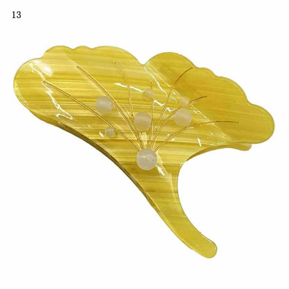 Y2K Blätter Design Krallenklammer