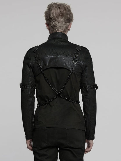 Ultra Jacket Punk Cool Black Short Men's