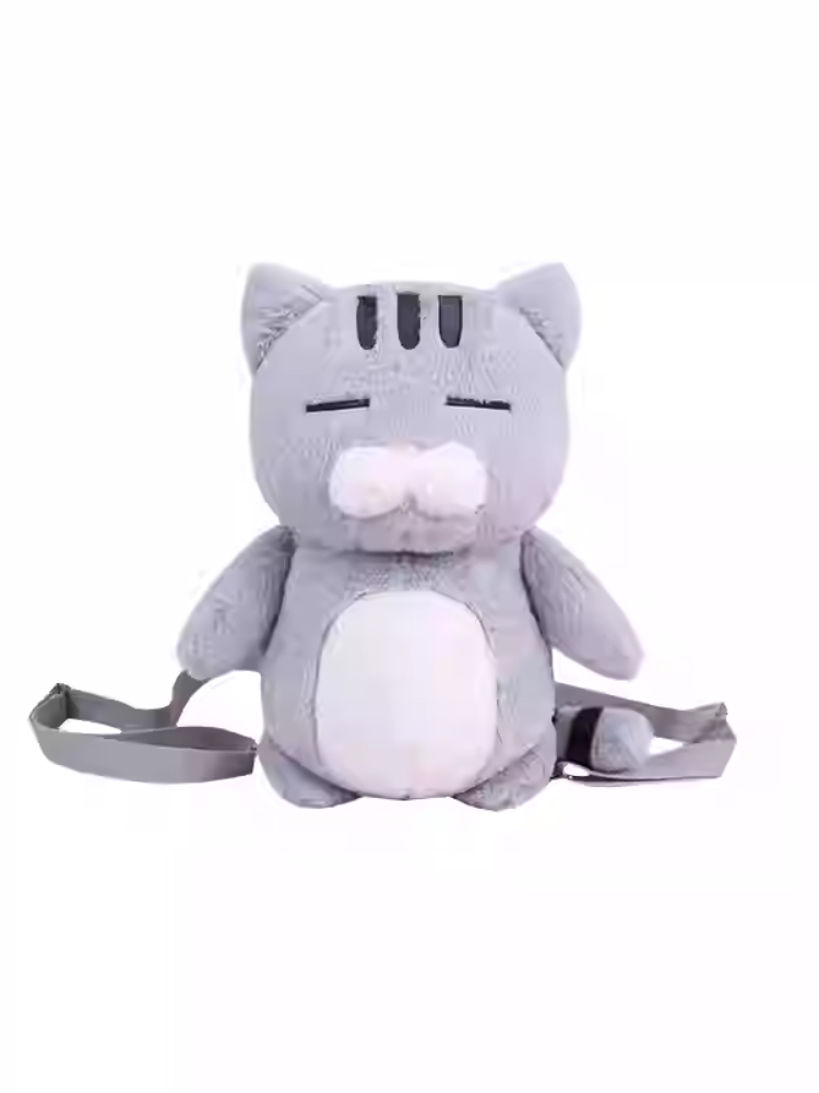 Backpack Gray 38CM Plush Kitty