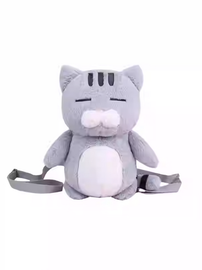Backpack Gray 38CM Plush Kitty