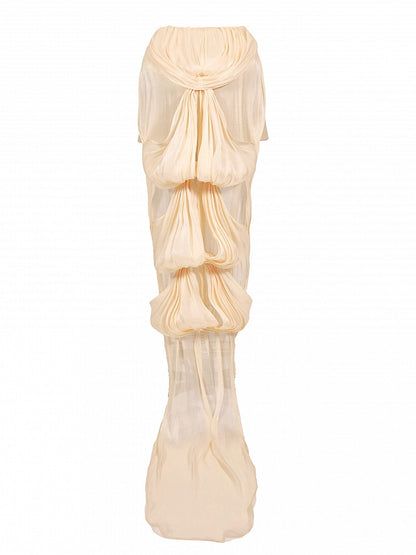 Long Drape Bustle Train with Hip Pad - Blood Supply