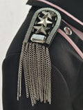 Military Lolita Star Chain Badge – Silver, Ying Luo Fu