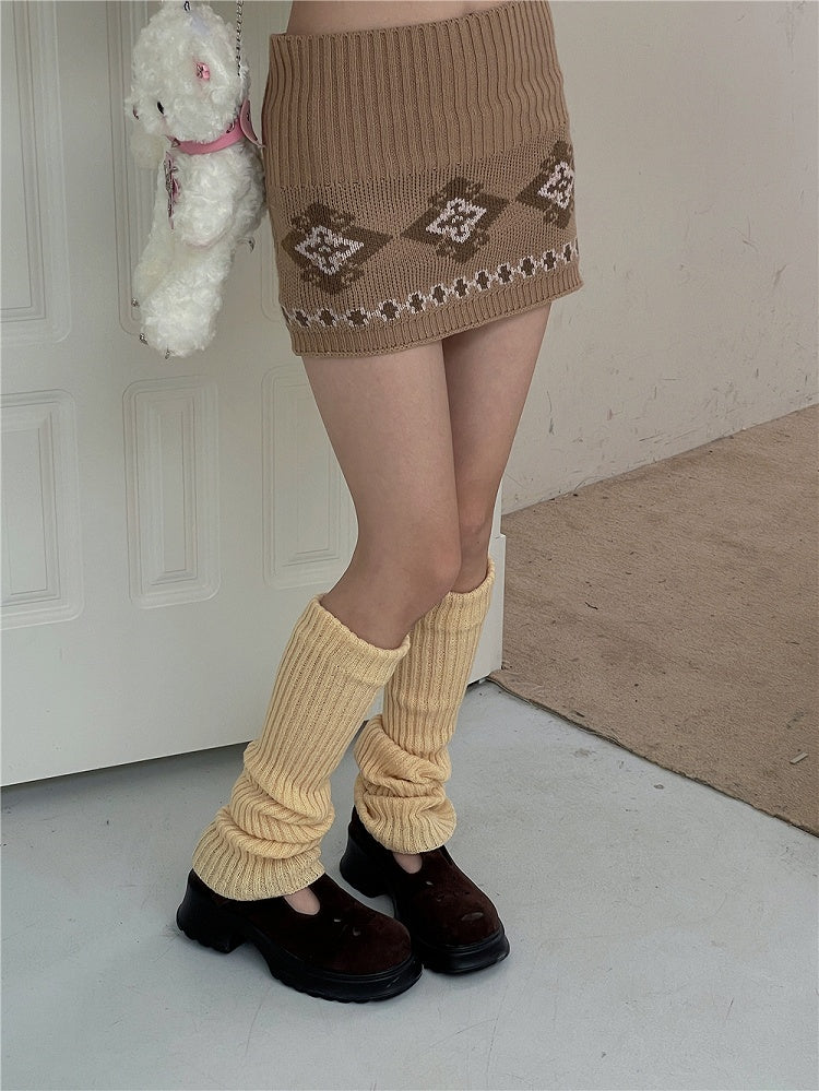 Knitted Options Color Leg 50CM 4 Warmers