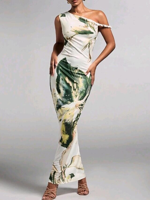 Women's Long Dress Maxi Dress Print Dress Fashion Outdoor