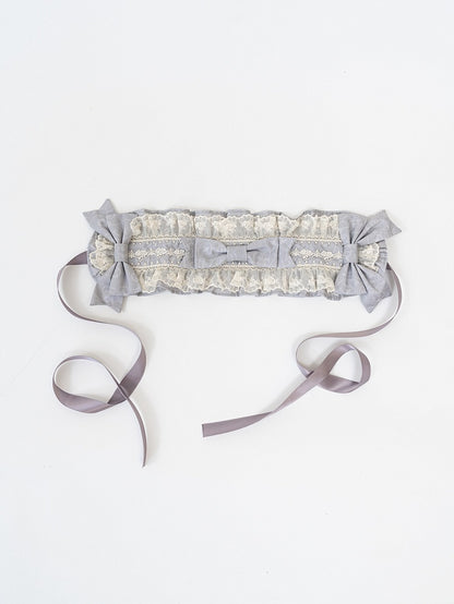 Hairband Pink / Gray Blue