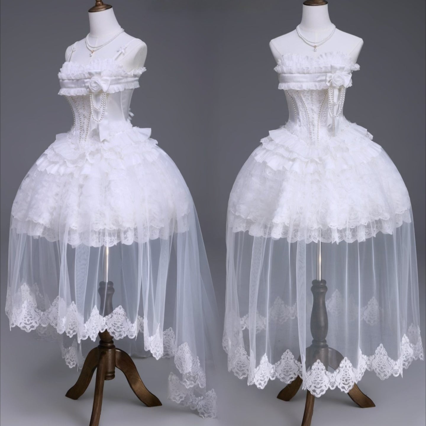 Airfreeing – Unnamed Snow Series Lolita JSK / Cape / Tulle Set