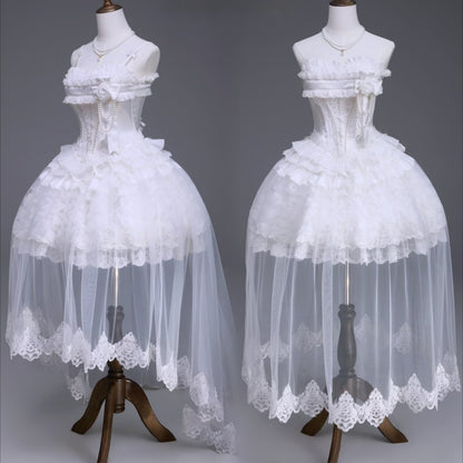Airfreeing – Unnamed Snow Series Lolita JSK / Cape / Tulle Set