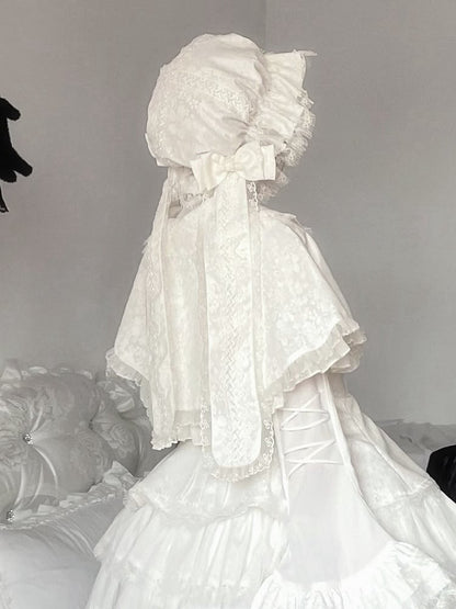 Weiß / Rot / Blau Schwarz Abnehmbare Hasenohren Mütze