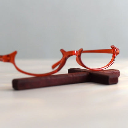 Cyberpunk Wine Eyeglasses Frame Red