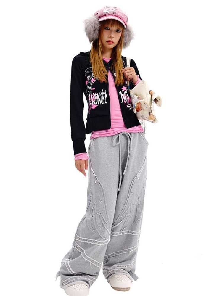 ベージュ/ブラック スターストラップ ピローシェイプ クロスボディ