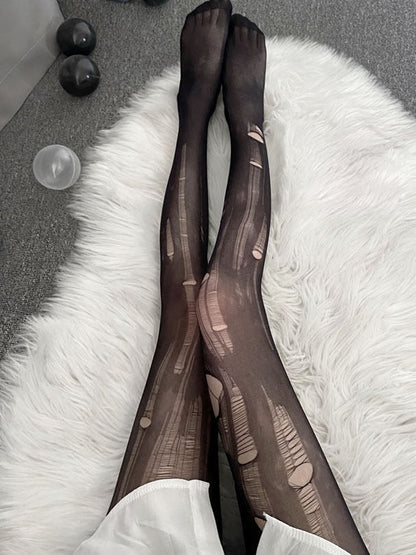 DIY 2 Colors Disposable - Pantyhose Ripped Tear-Away