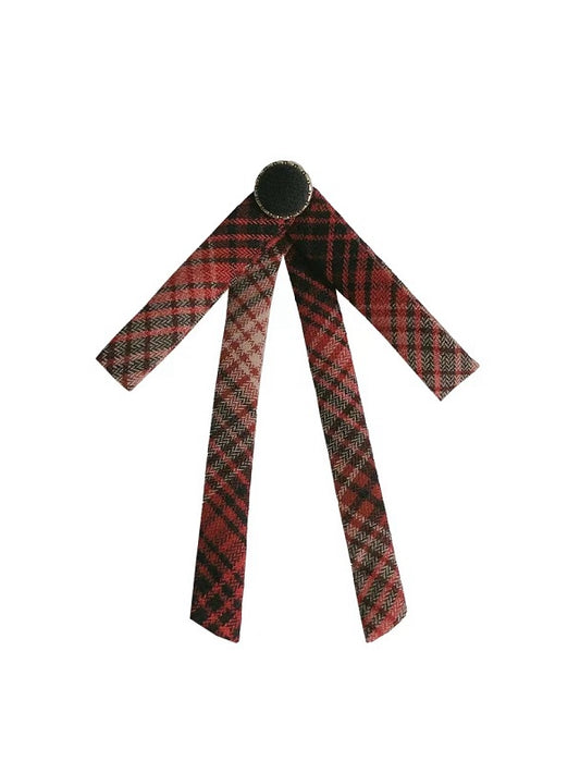 Muster Rote Krawatte Plaid