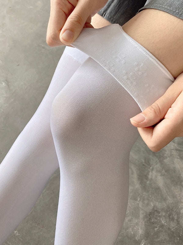 Paw JK White/Black Stockings Kitty Anti-slip