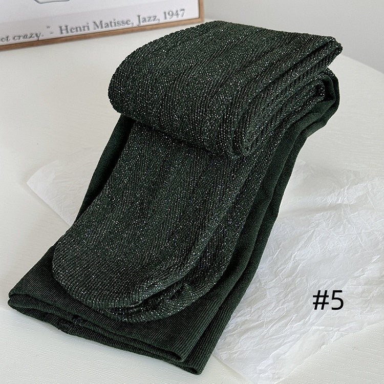 6つのオプション シマーリングタイツ