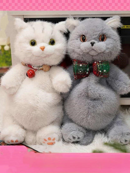 Cat Bag Plush Backpack/Crossbody Options 2 Realistic