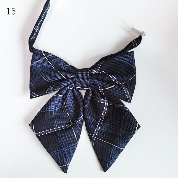 JK Bow Tie Plaid 30 Uniform Options Pattern