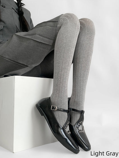 Patterns Tights 7 Diamond Striped Colors Vertical Maillard