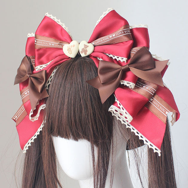 スイートロリータレーストリムボウノットKC