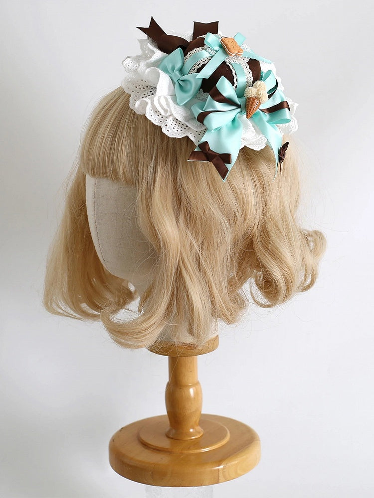 Cream Accents) Hat Chocolate Lolita (Cookie Mint Mini Ice