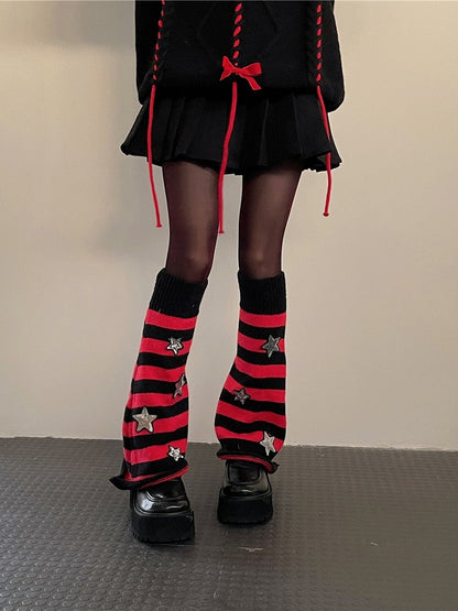 Options Warmers Star Leg Striped Color 5 Decoration