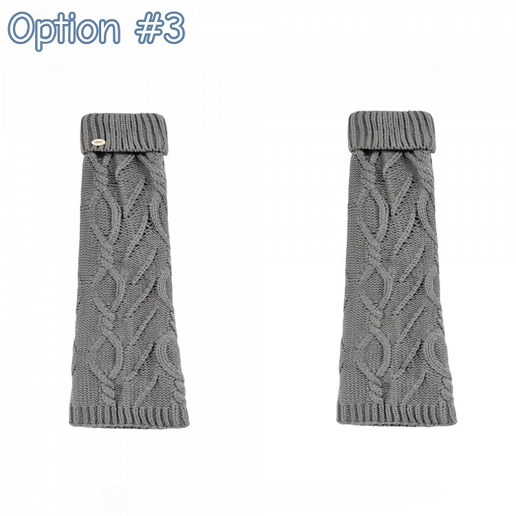 Cable Warmers Options) Slouchy (3 Leg Knit
