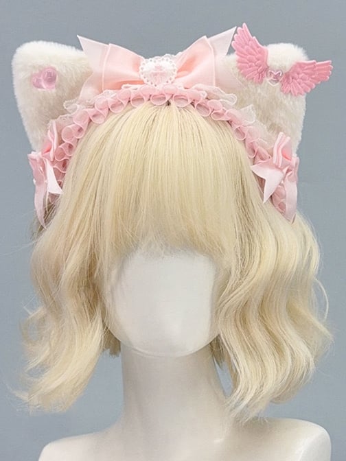 Ear Kitty Color 4 Kei Lace Options KC Trim Jirai Details Bowknot