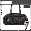 Display Window Shoulder Bag with Chocolate Dark Ita Bread-Inspired