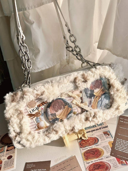 Milk Tea Kawaii Ita Bag Plush Transparent - Daylight