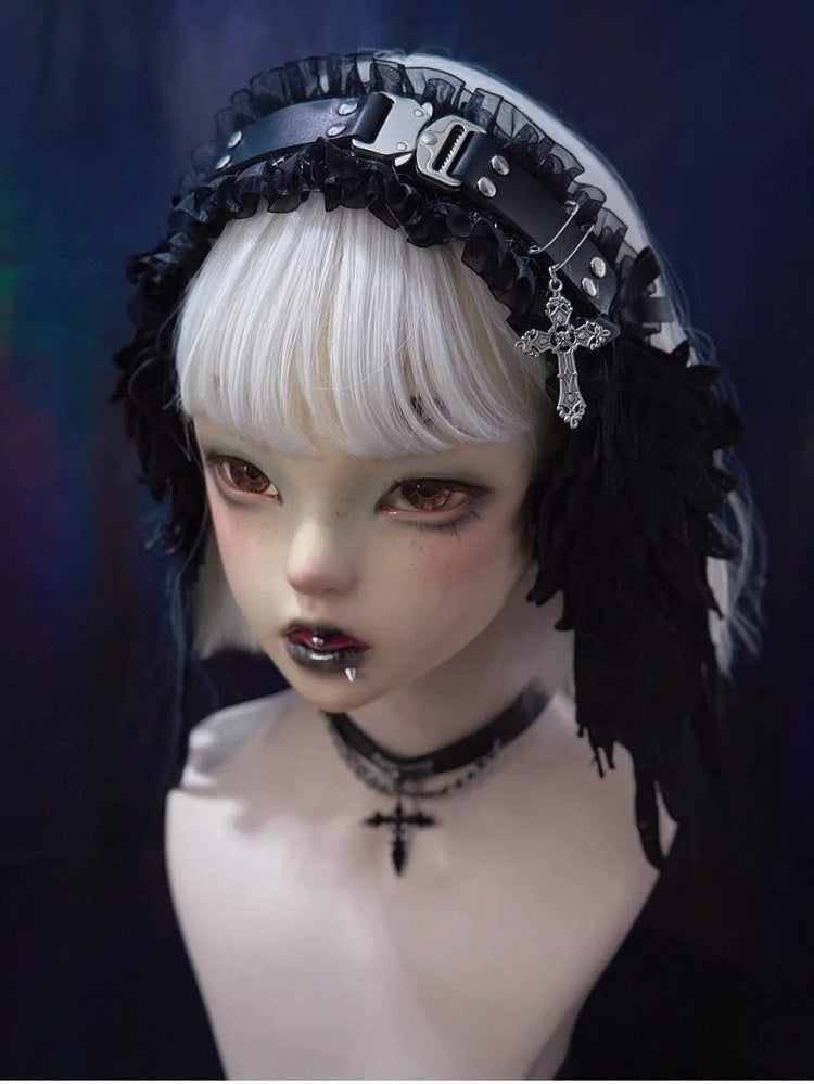 Dark Handmade Gothic Style Hairband - Strange Sugar