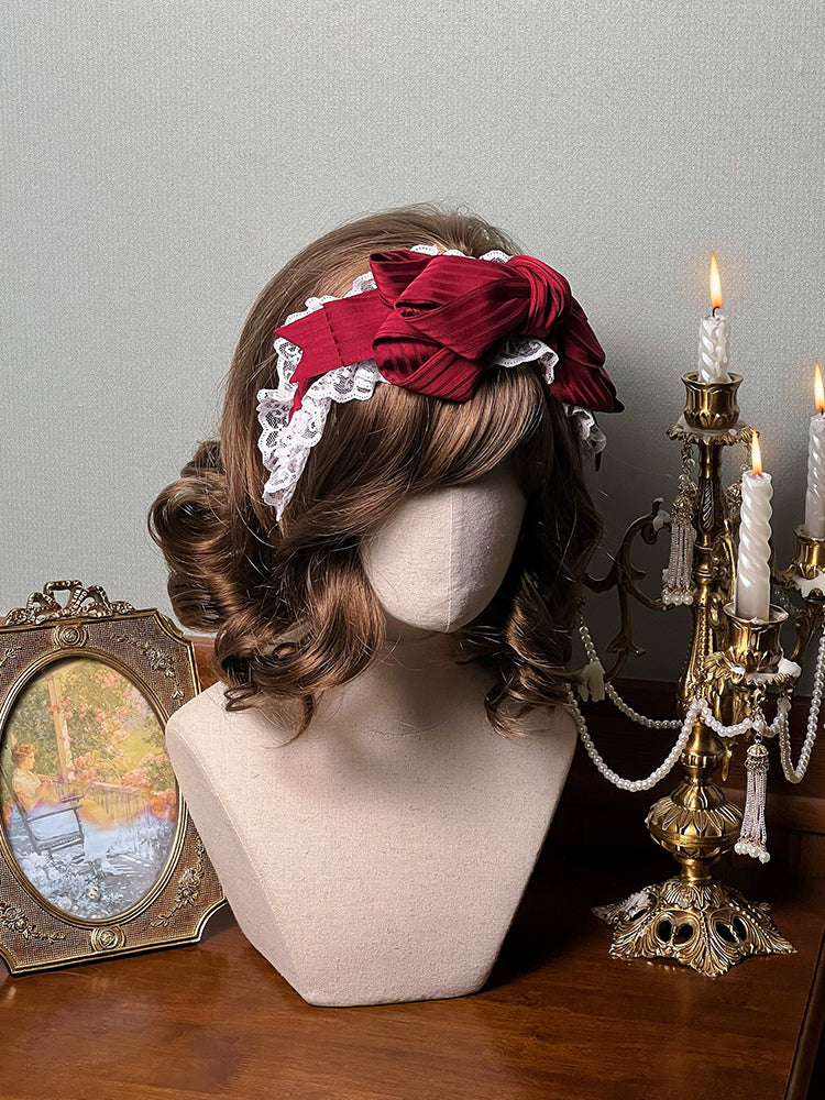 Bowknot KC Purple / Black Red Pink Champagne