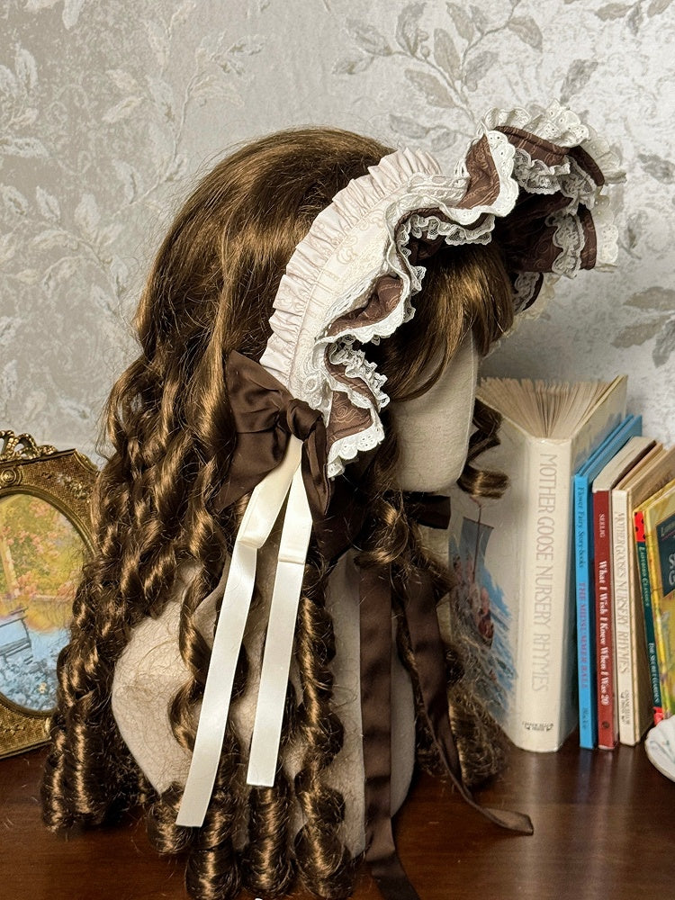 Blue / Lolita Bonnet Brown