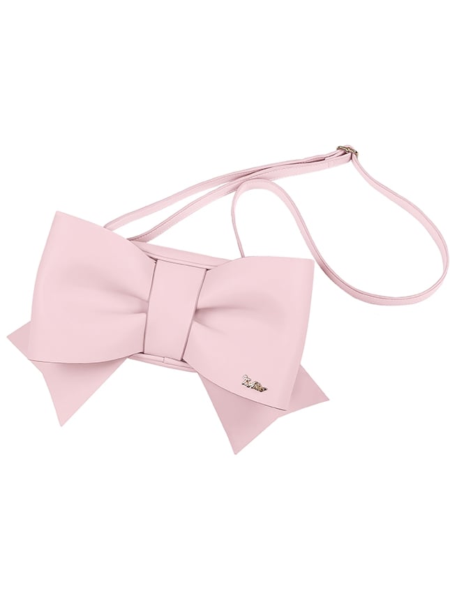 Black/Pink Bokwnot Crossbody Sweet Lolita Bag