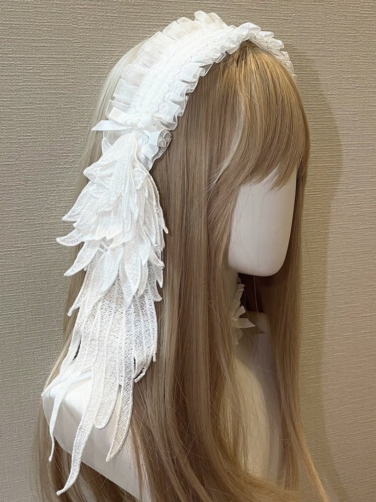 Gothic Lace Wing Hairband - Magic Diary