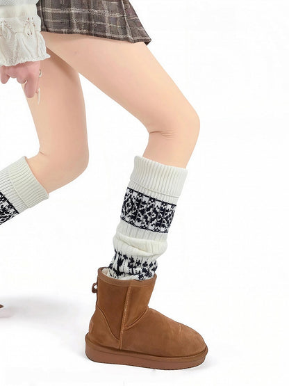 Slouchy Warmers Isle (5 Knit Leg Colors) Fair